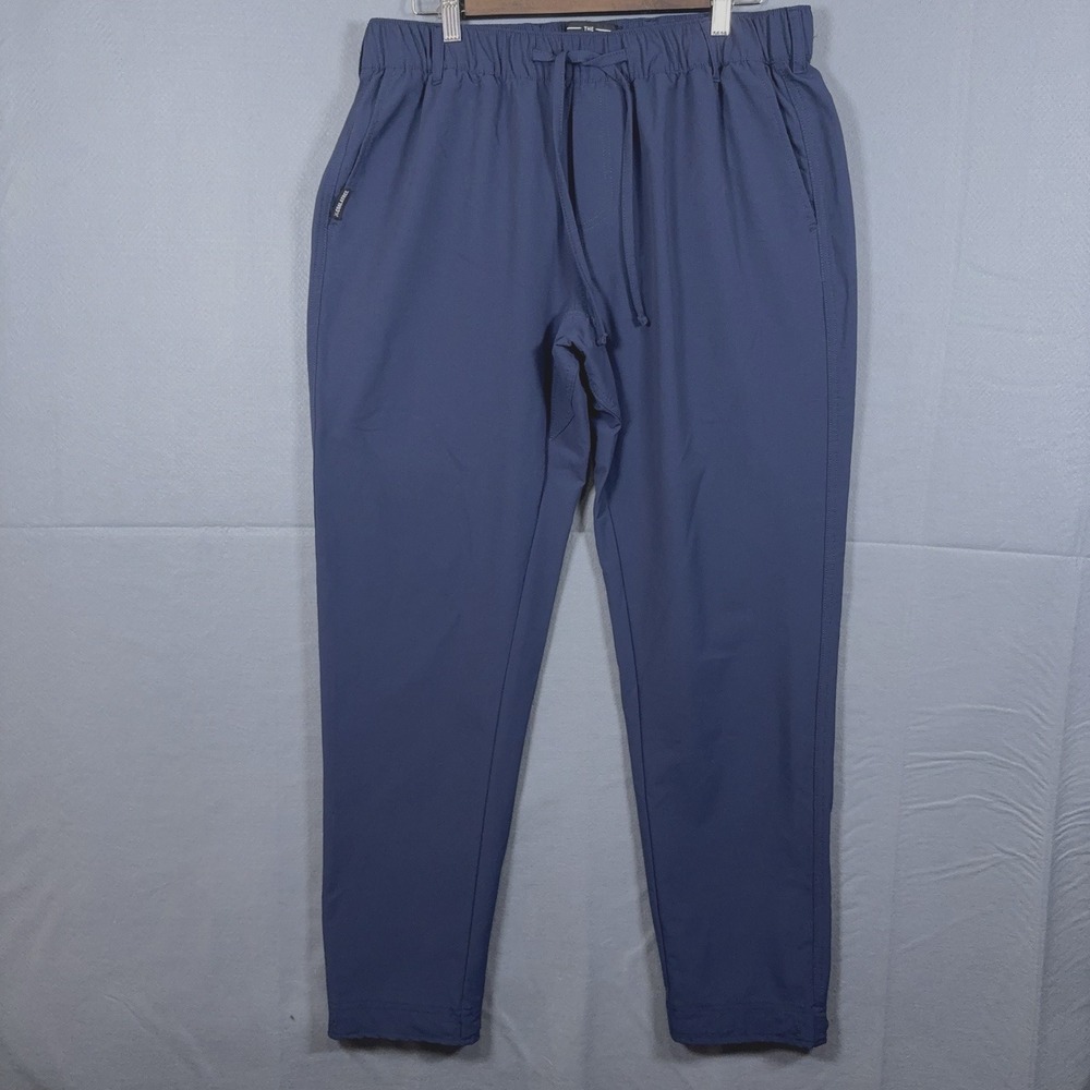 Coalatree Trailhead Adventure Pants Mens XL‎ Blue Drawstring Stretch Hiking